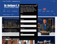 Tablet Screenshot of antipasharris.com